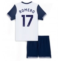 Tottenham Hotspur Cristian Romero #17 Hemmatröja Barn 2024-25 Kortärmad (+ Korta byxor)